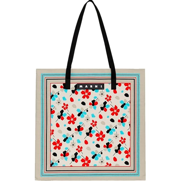 Amazon | [Marni] マルニ バンダナトート カバン FLOWER CAFE フラワー